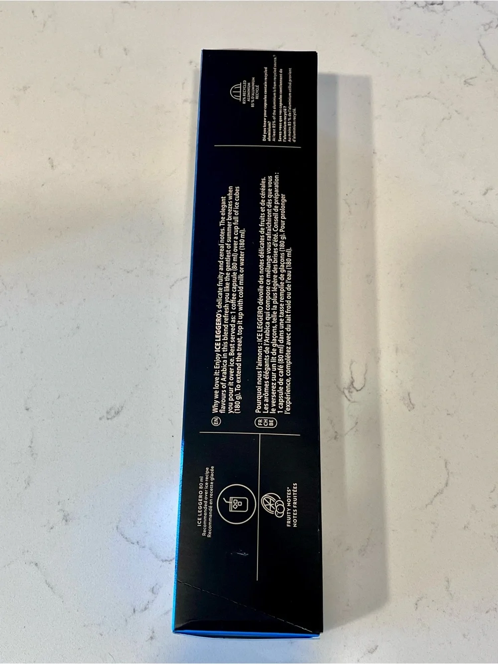 Nespresso Vertuo Ice Leggero Double Espresso Coffee 10- Pods NEW